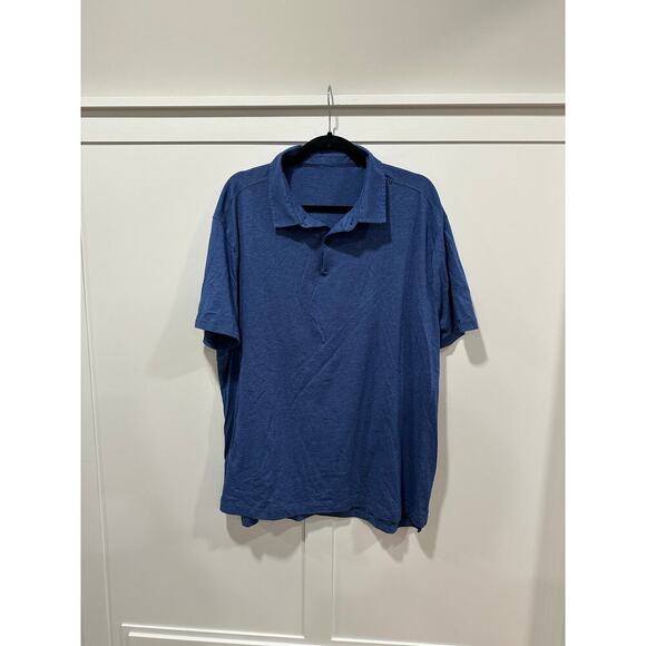 Lululemon Men’s Evolution Short Sleeve Polo Shirt Size XL - Picture 1 of 4